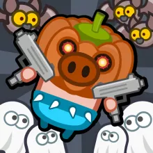Logo of Bacon Survivor Halloween