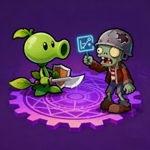Plant Merge: Zombie War chơi trực tuyến miễn phí