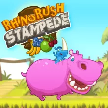 Rhino Rush Stampede play online for free