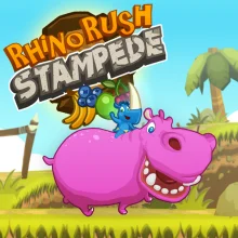 Rhino Rush Stampede play online for free