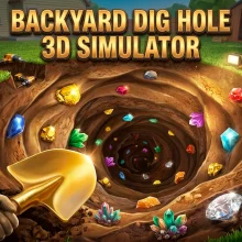 Backyard Dig Hole 3D play online for free
