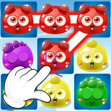 Jelly Monsters Link Puzzle play online for free