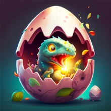 Dinosaurs Merge: Doomsday play online for free